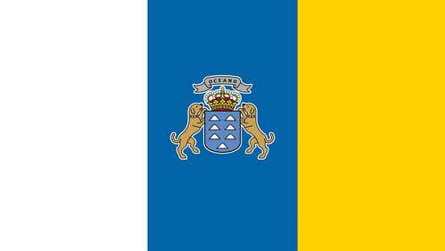 Bandera de las Islas Canarias