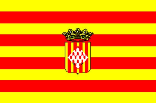Bandera de la provincia de Gerona