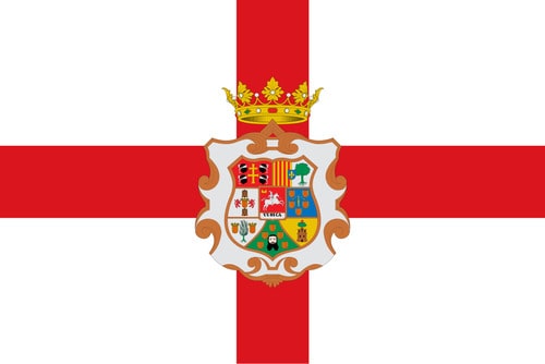 Bandera de la provincia de Huesca