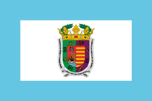 Bandera de la provincia de Málaga
