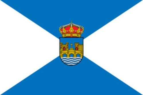 Bandera de la provincia de Pontevedra