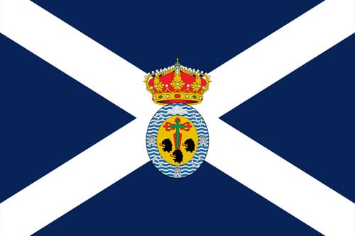 Bandera de la provincia de Santa cruz de Tenerife