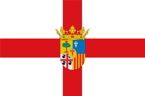 Bandera de la provincia de Zaragoza